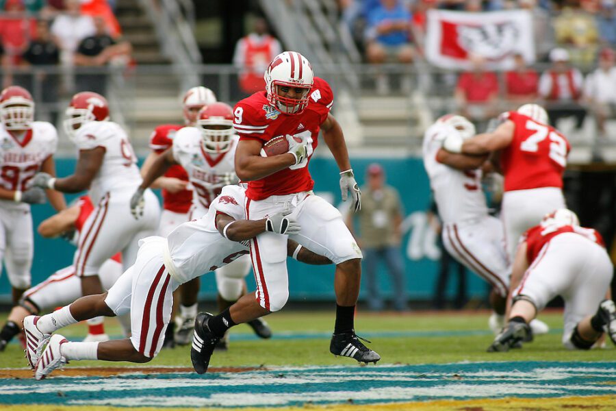 Travis Beckum is a top 5 tight end all time for the Wisconsin Badgers