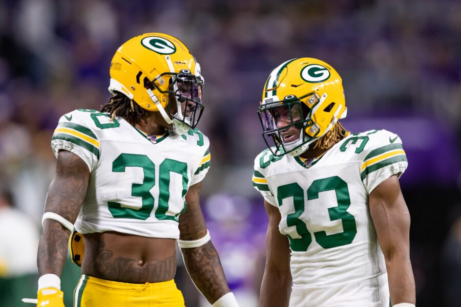 Green Bay Packers, Jamaal Williams, Aaron Jones