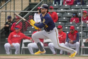 Where Does The Milwaukee Brewers Farm System Rank To Begin 2023? 1 Milwaukee Brewers outfielder Garrett Mitchell