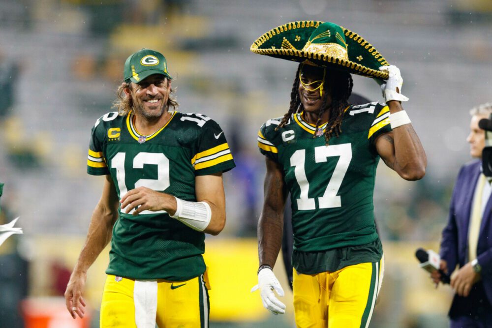 New York Jets Aaron Rodgers Davante Adams