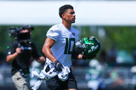 New York Jets wide receiver Allen Lazard