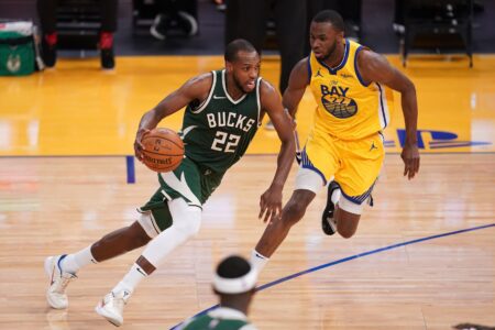 Khris Middleton, Milwaukee Bucks, Warriors