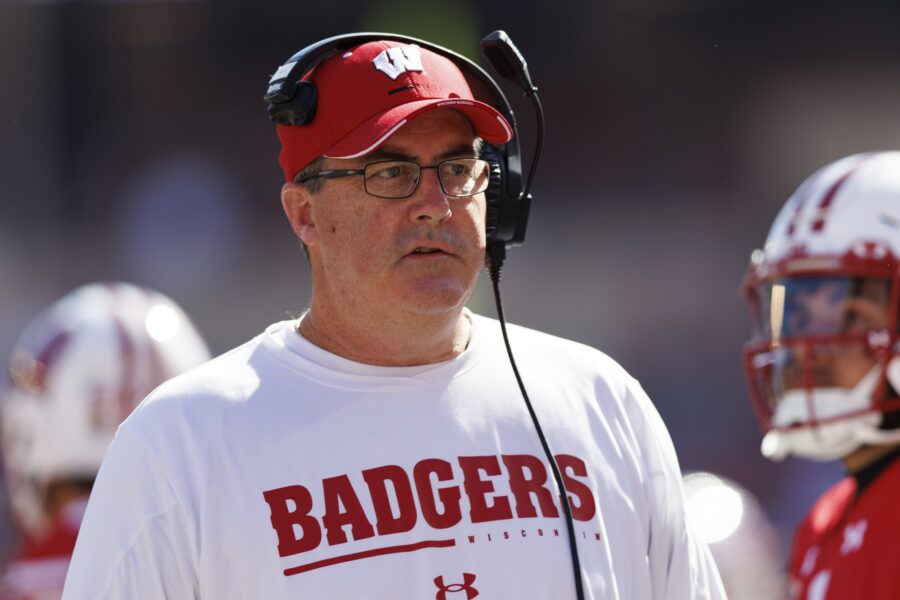 (Breaking) Former Wisconsin Badgers Head Coach Makes Massive Coaching Decision 2 Oct 1, 2022; Madison, Wisconsin, USA; Wisconsin Badgers head coach Paul Chryst during the game against the Illinois Fighting Illini at Camp Randall Stadium. Mandatory Credit: Jeff Hanisch-USA TODAY Sports