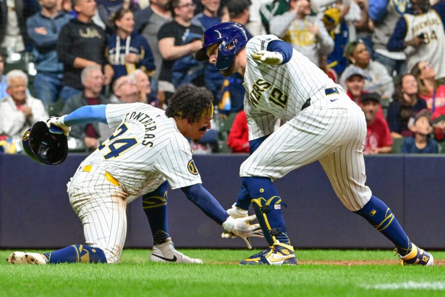 Milwaukee Brewers, Brewers News, Brewers vs Cardinals, Freddy Peralta, Rhys Hoskins, St. Louis Cardinals