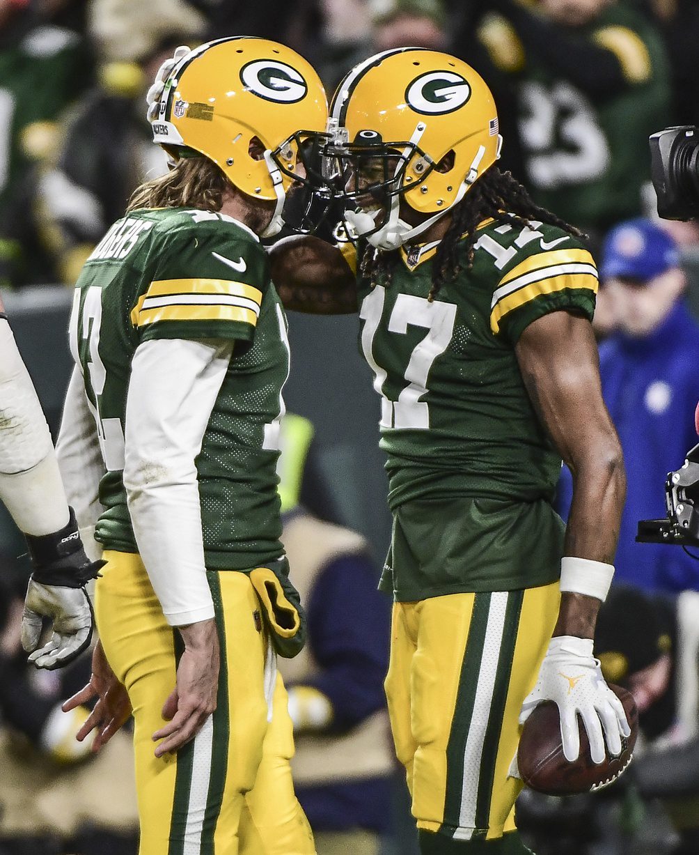 Green Bay Packers, Davante Adams, Aaron Rodgers