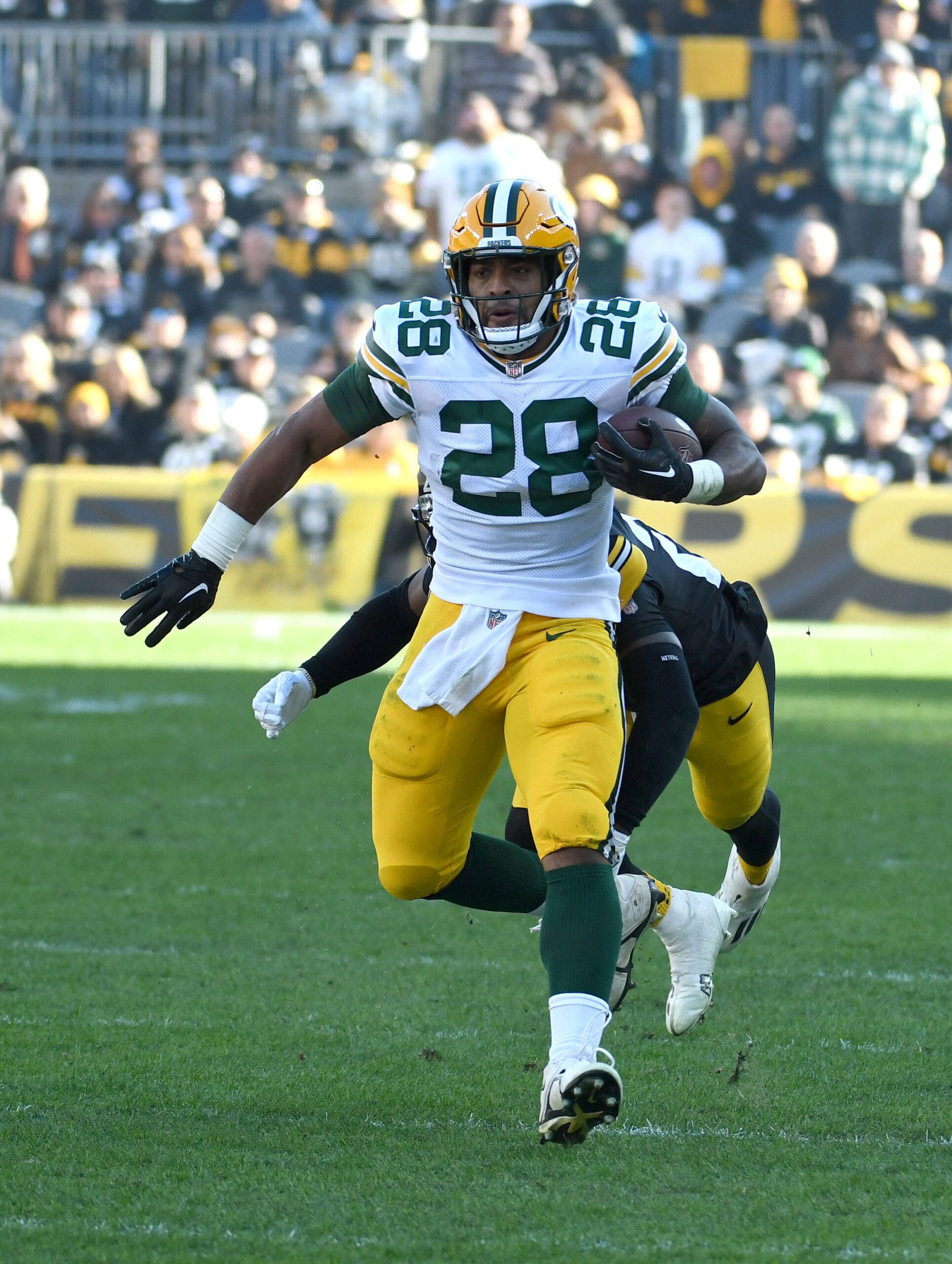 Green Bay Packers: AJ Dillon Posts Emotional Message To Fans After Signing With Super Bowl Contenders