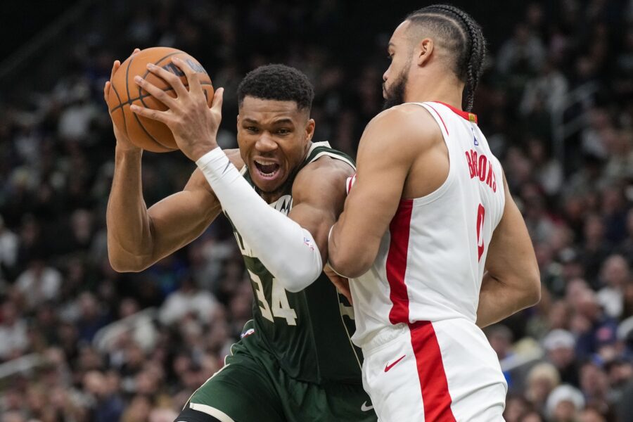 Milwaukee Bucks Houston Rockets Giannis Antetokounmpo