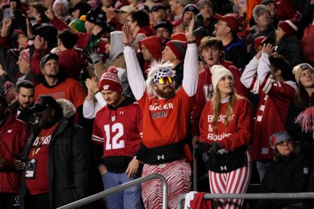 Wisconsin Badgers football fans