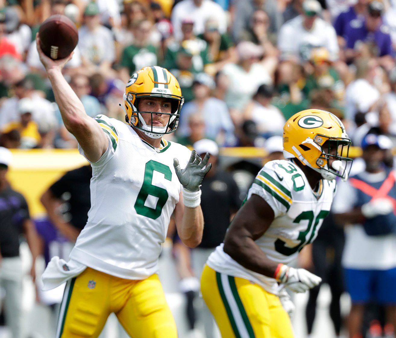 Green Bay Packers QB Not Forgetting What Happened in 2024 NFL Season: 'I took it personally' 1 Green Bay Packers quarterback Sean Clifford (6) passes the ball during a preseason game against the Baltimore Ravens on Aug. 24, 2024, at Lambeau Field in Green Bay, Wis. © Sarah Kloepping/USA TODAY NETWORK-Wisconsin / USA TODAY NETWORK