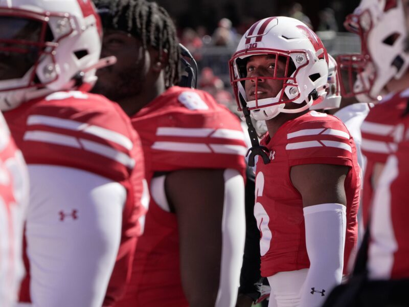 Wisconsin cornerback Xavier Lucas