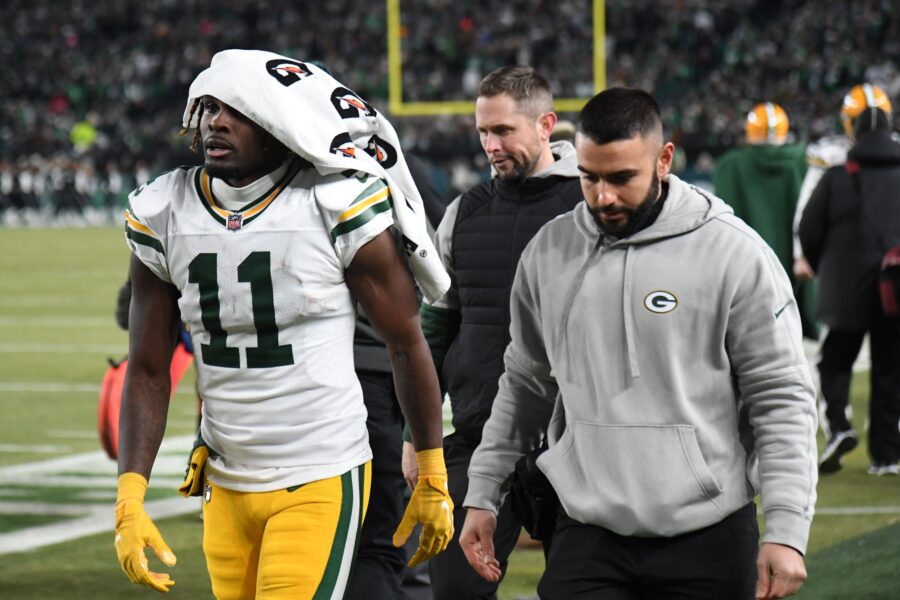 Green Bay Packers wide receiver Jayden Reed (11)