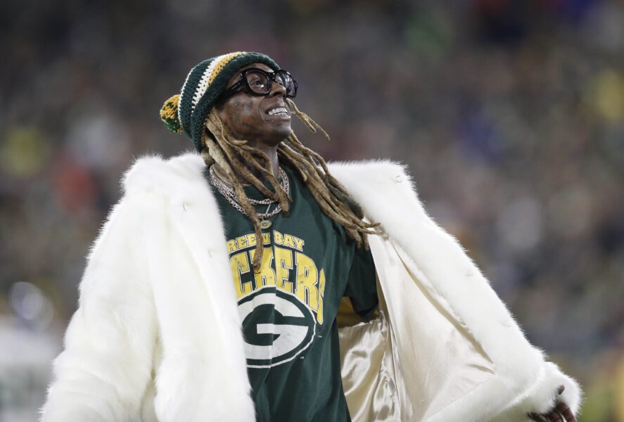 Lil Wayne @ Green Bay Packers