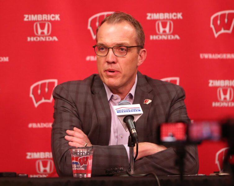 Wisconsin Badgers Sports Director Chris Mcindosh