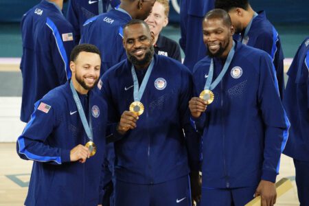 Lebron James, Stephen Curry, Kevin Durant