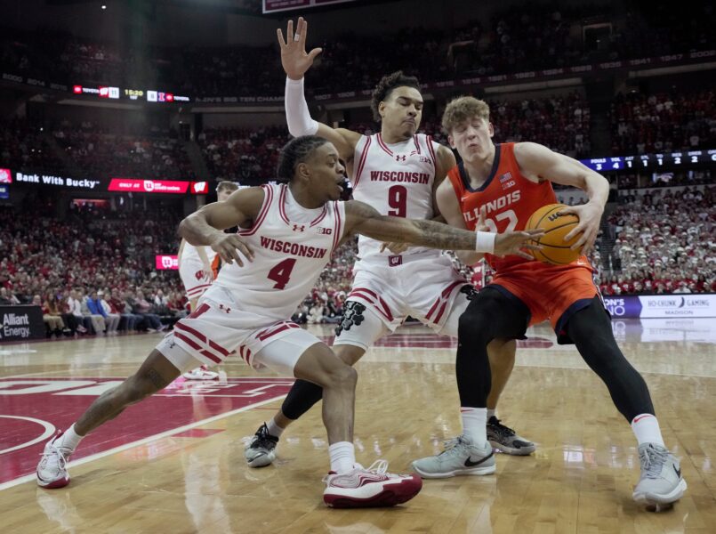 Wisconsin Badgers Illinois Fighting Illini