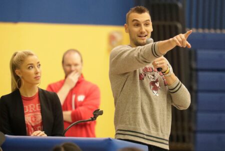 Wisconsin Badgers legend Sam Dekker