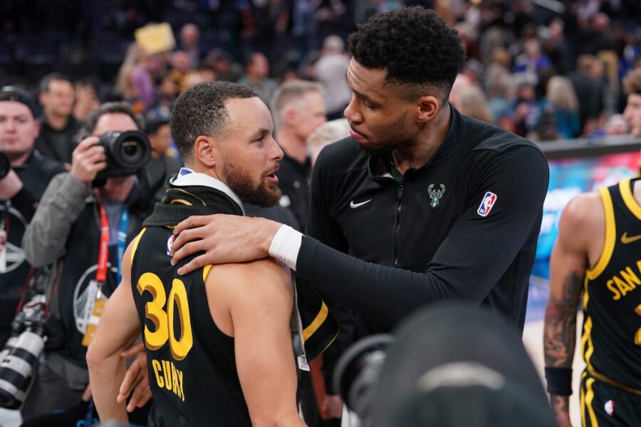 Stephen Curry, Giannis Antetokounmpo