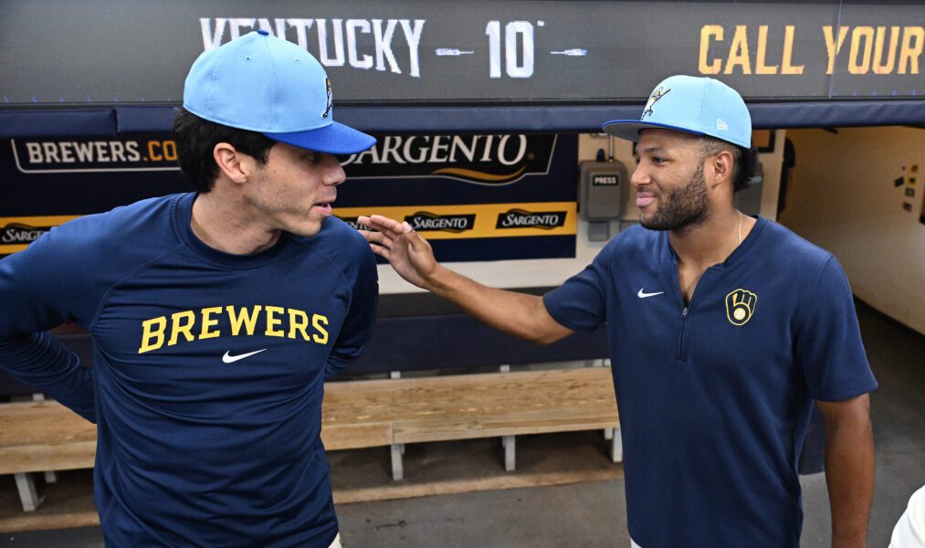 Christian Yelich, Jackson Chourio, Milwaukee Brewers