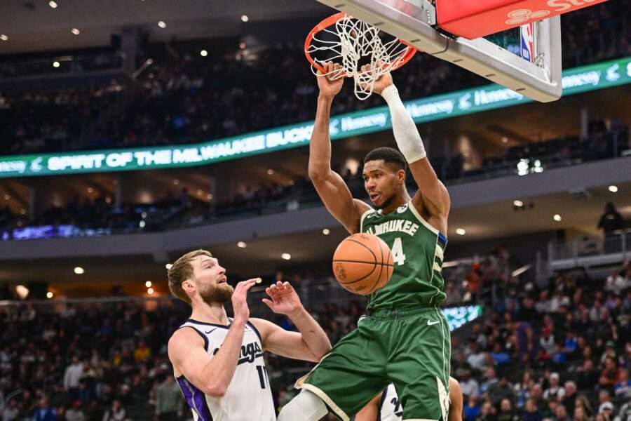 Milwaukee Bucks, Giannis Antetokounmpo, Sacramento Kings