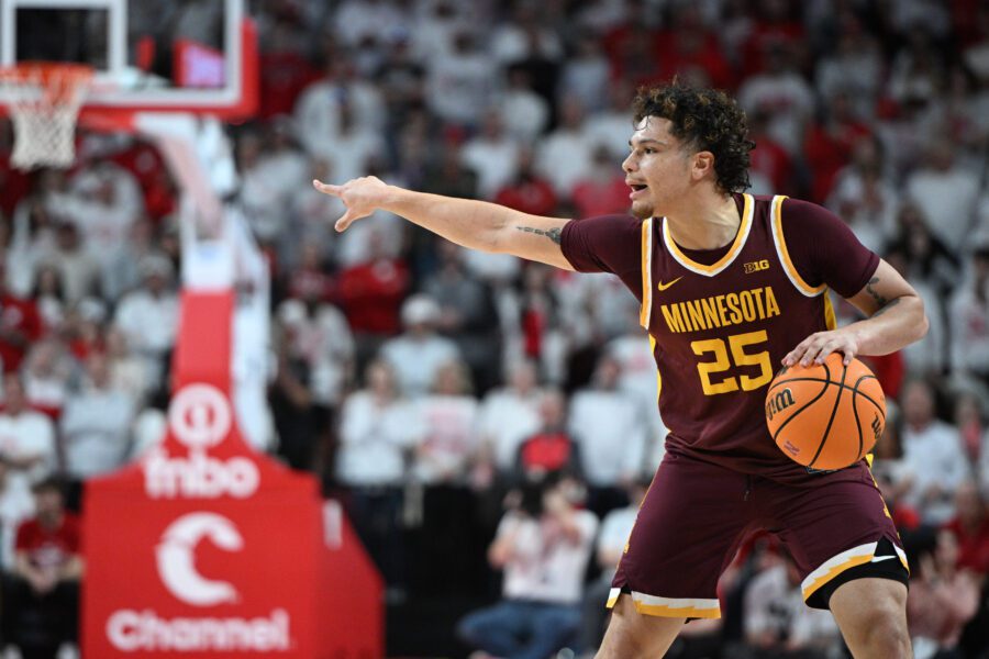  Minnesota Golden Gophers guard Lu'Cye Patterson vs Nebraska Cornhuskers 