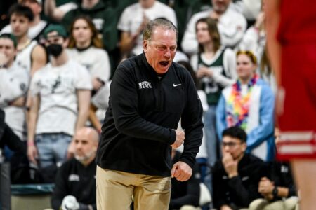 Michigan State Spartans coach Tom Izzo