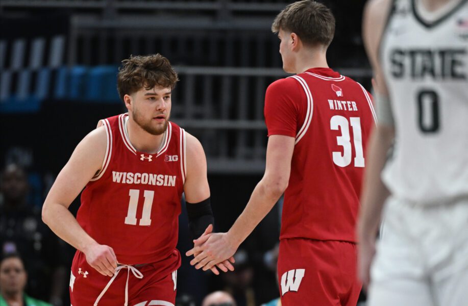 Max Klesmit, Nolan Winter, Wisconsin Badgers