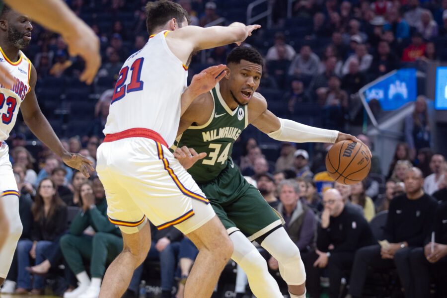 Giannis Antetokounmpo, Milwaukee Bucks, Golden State Warriors