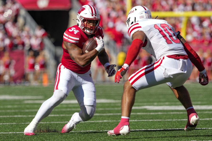 Wisconsin Football Nearing Big Potential Commitment From Top 2026 WR Target 2 USATSI 24178416