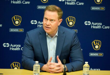 Milwaukee Brewers GM Matt Arnold