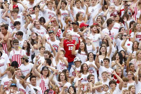 Wisconsin Badgers football fans