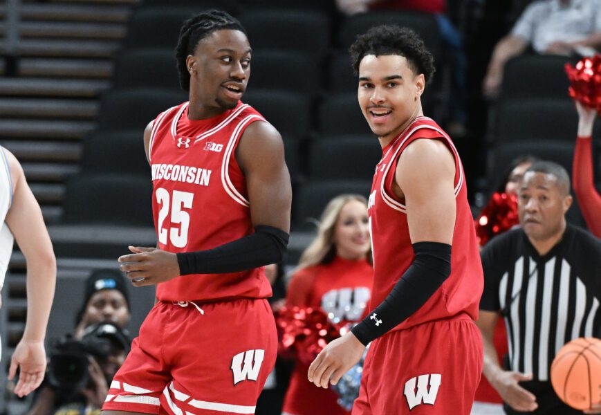Wisconsin Badgers: Strong 2025 International Forward Dominates For Lithuania 2 USATSI 25670069