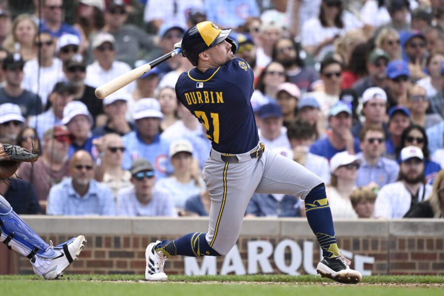 Caleb Durbin, Milwaukee Brewers, Eugenio Suarez