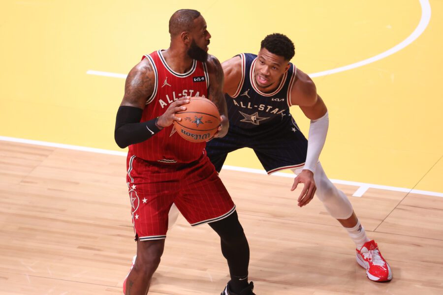 Giannis Antetokounmpo, Lebron James