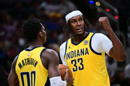 Bennedict Mathurin, Myles Turner