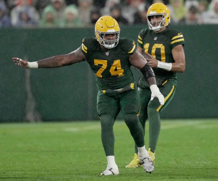 Elgton Jenkins, Josh Myers