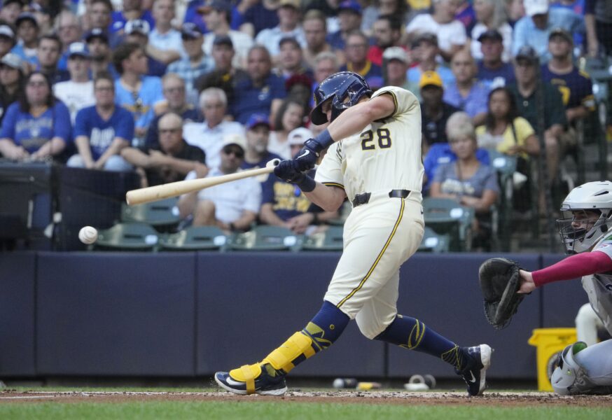 Milwaukee Brewers: 3 numbers to know from a 9-3 victory over the Chicago Cubs 2 Milwaukee Brewers, Brewers News, Brewers vs Cubs, Andrew Vaughn, Quinn Priester