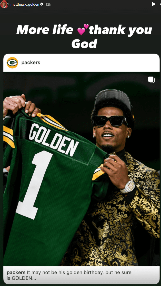 Green Bay Packers Gave Him a Shoutout—Matthew Golden Gave Them 5 Words 2 Matthew Golden, Green Bay Packers