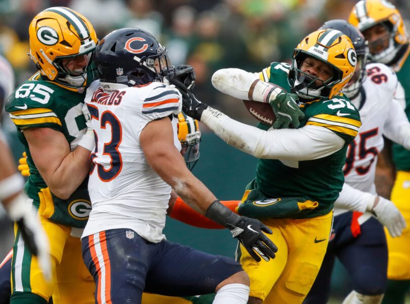 Green Bay Packers: Running Back Problem in Practice Gets a Relief as 3rd Year RB Emanuel Wilson Won't Need Surgery 2 USATSI 25122037