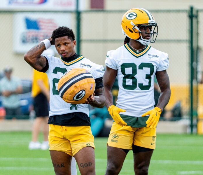 Packers' Most Important Position Battle Heating Up 2 Green Bay Packers, Savion Williams, Matthew Golden
