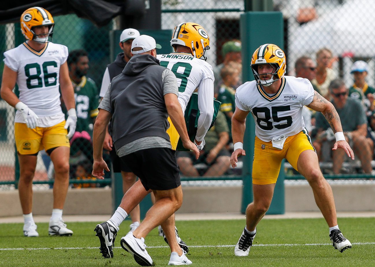 Green Bay Packers: Fans Are Hyped for Saturday After Official Team Announcement 2 Green Bay Packers tight end Tucker Kraft