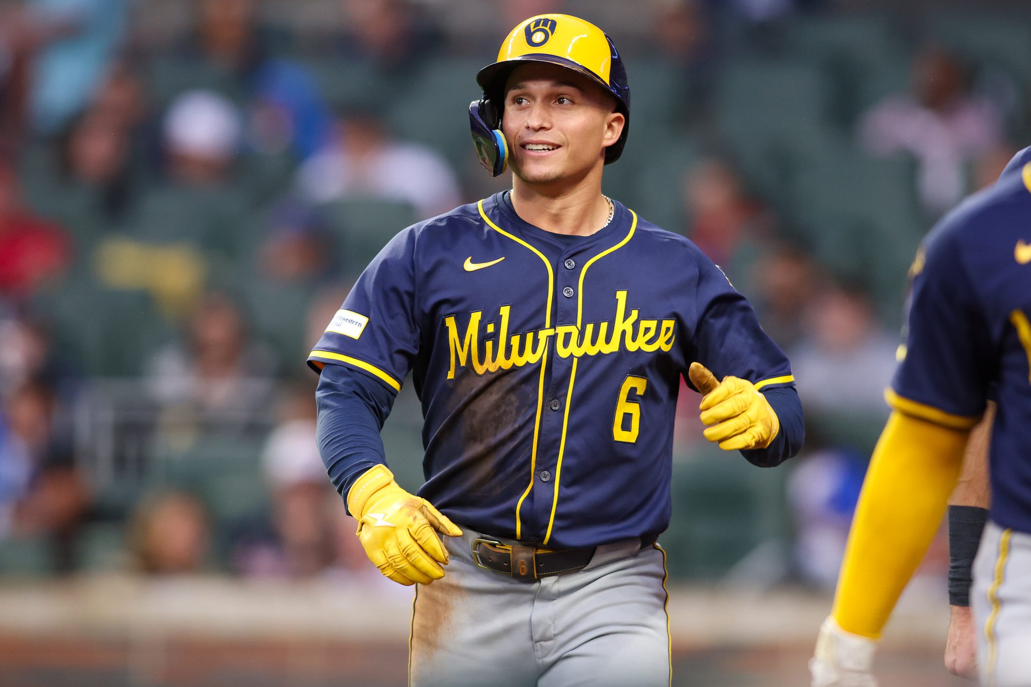 Milwaukee Brewers React to Isaac Collins' Absurd Achievement in Braves Series Finale 1 Milwaukee Brewers, Isaac Collins