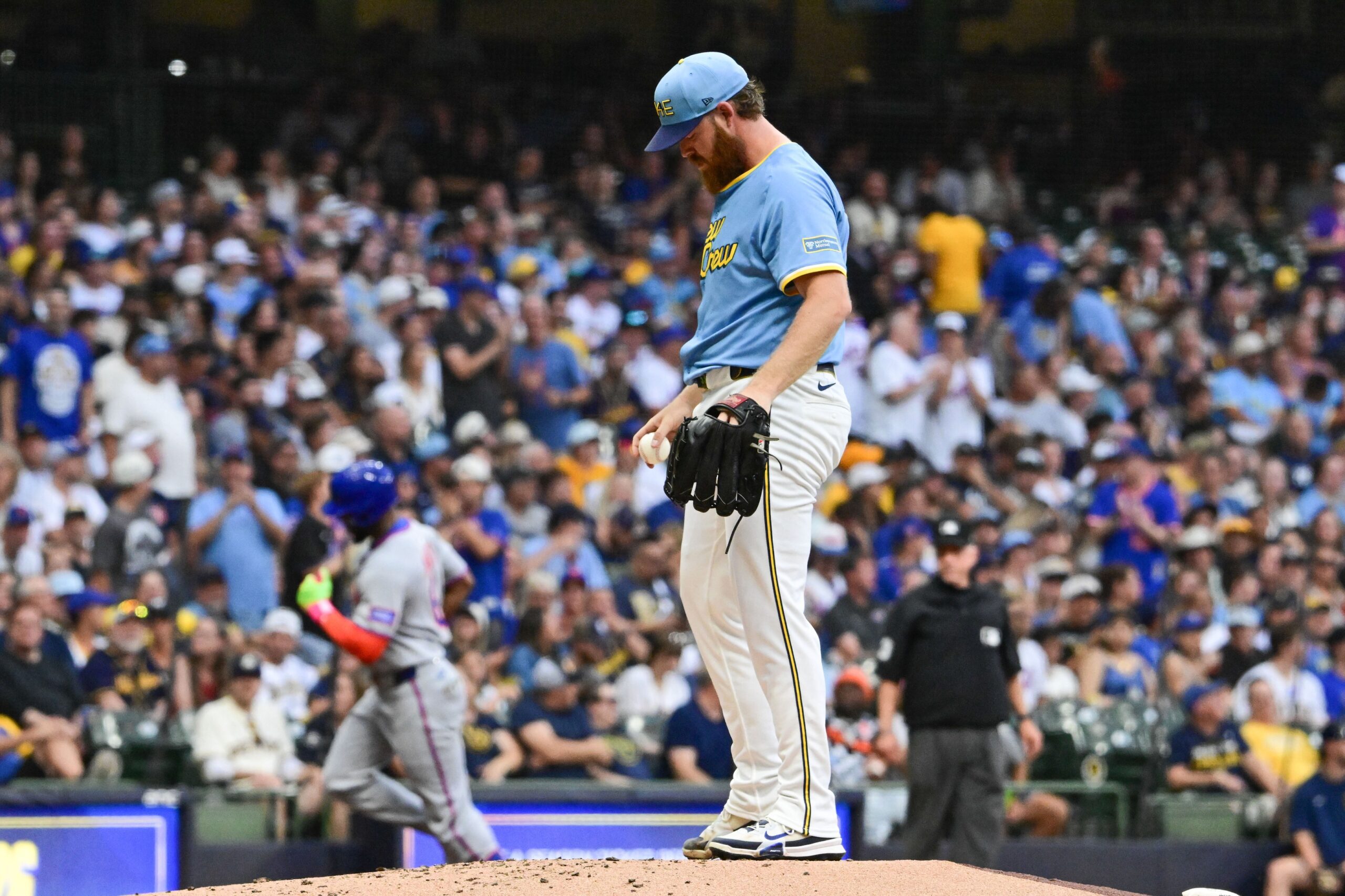 Milwaukee Brewers: Brandon Woodruff Strongly Dismisses Notion After Close Call vs. Mets 1 USATSI 26810207 168400517 lowres scaled