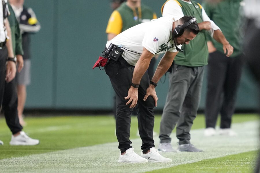 Green Bay Packers head coach Matt LaFleur