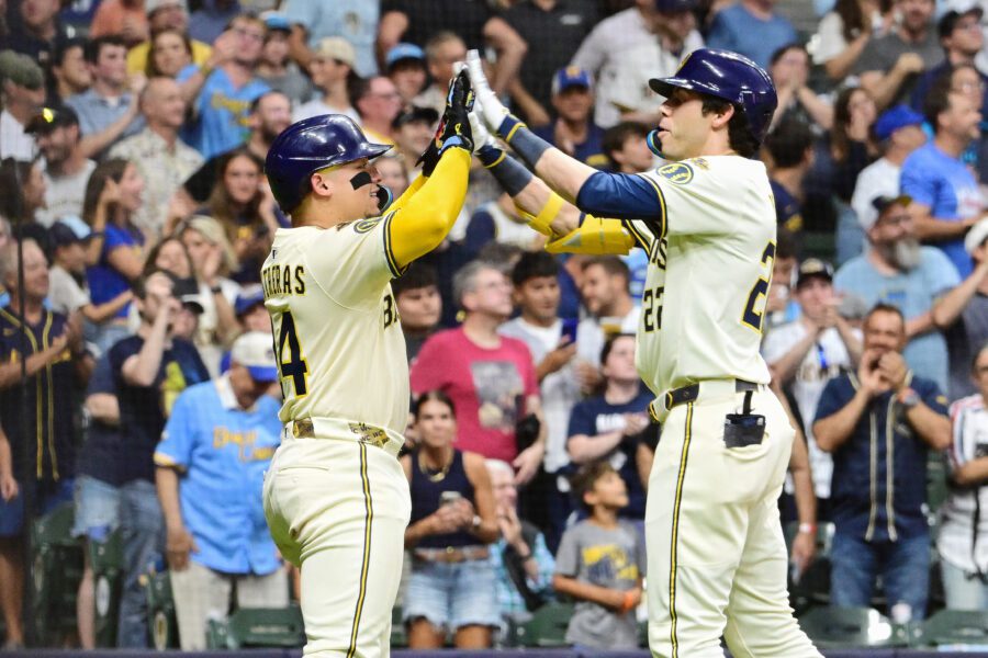 Milwaukee Brewers: Sal Frelick Gives Credit to Front Office for Putting Together the Right Players as They Cruise to League Best 75 Wins 1 Christian Yelich, William Contreras