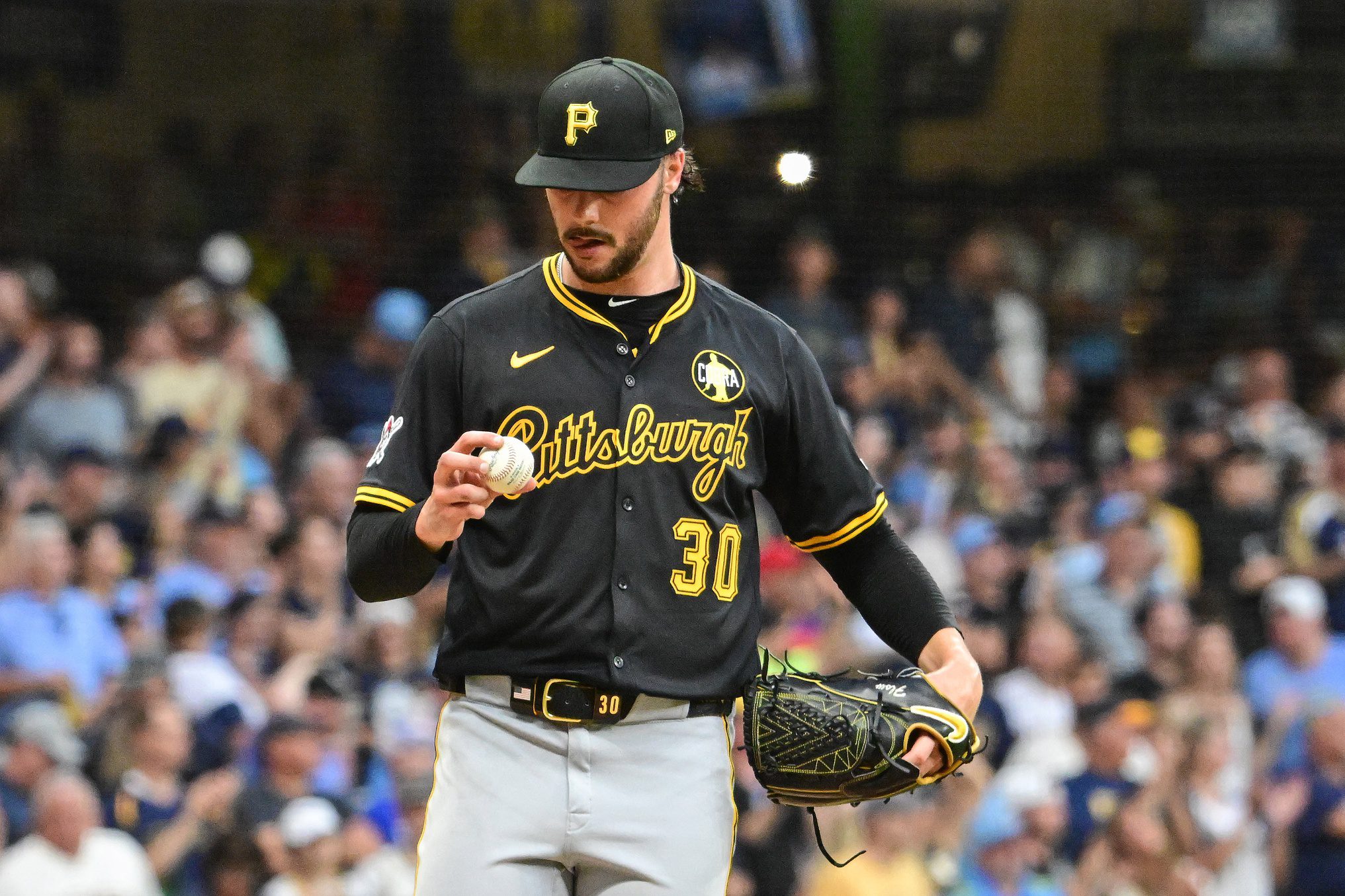 Milwaukee Brewers: Player Leaves Game With Concerning Head Injury Amid Crew's Tuesday Win vs. Pirates 2 Pittsburgh Pirates starting pitcher Paul Skenes