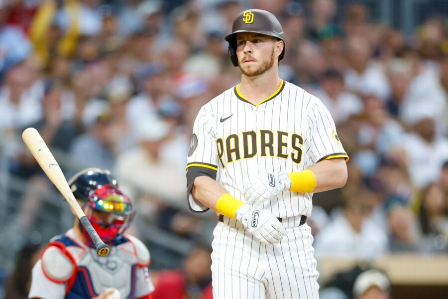 Ryan O’Hearn nearly landed with Brewers at deadline 1 Aug 9, 2025; San Diego, California, USA; San Diego Padres designated hitter Ryan O'Hearn (32) earns an RBI walk during the fifth inning against the Boston Red Sox at Petco Park. Mandatory Credit: David Frerker-Imagn Images