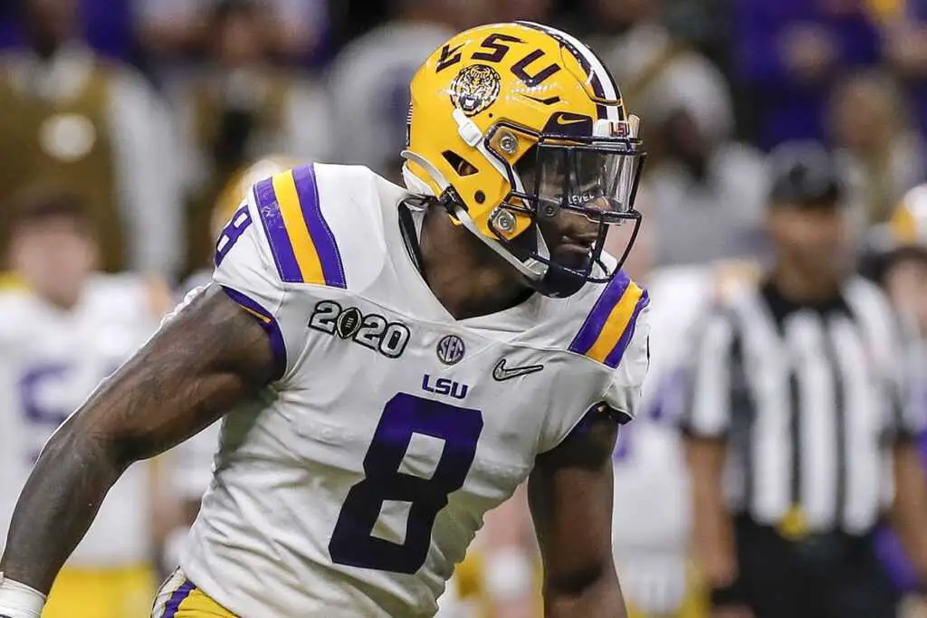 LSU Linebacker Patrick Queen as a Inside Linebacker for the Green Bay Packers in 2020 redraft.
