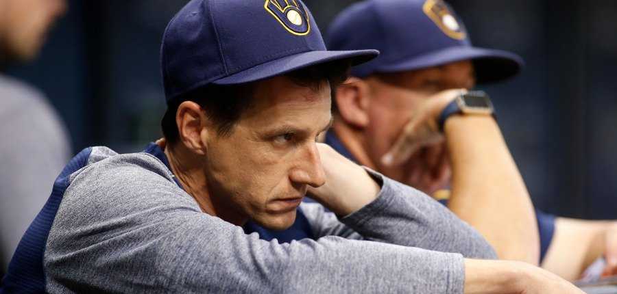craig counsell brewers sad Photo by Brian BlancoGetty Images GettyImages 826488396