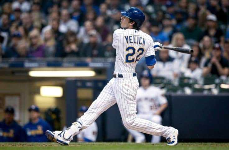 Who wants this Yelich 30-Stolen-Base - Milwaukee Brewers