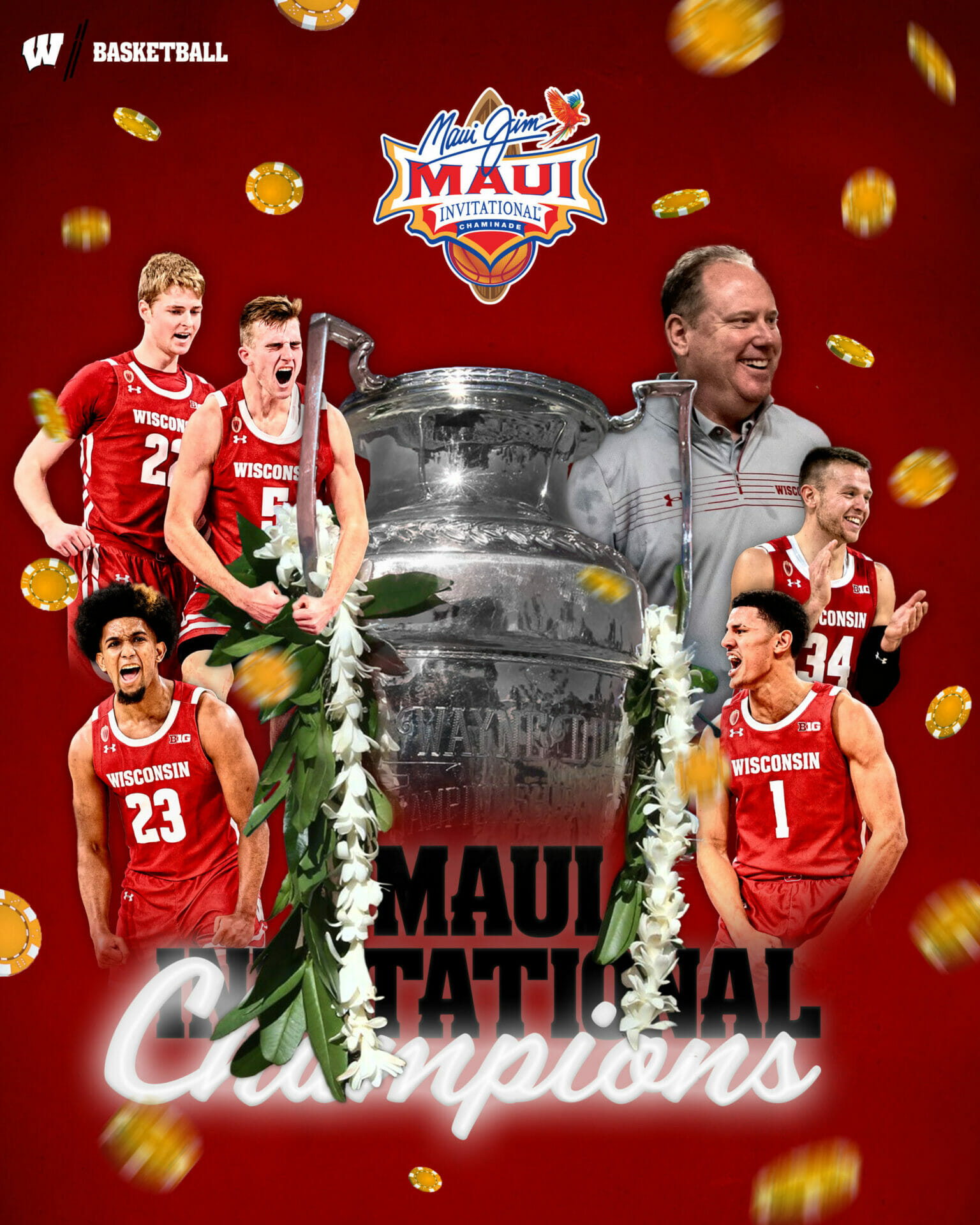 Wisconsin Wins Maui Jim Maui Invitational Championship
